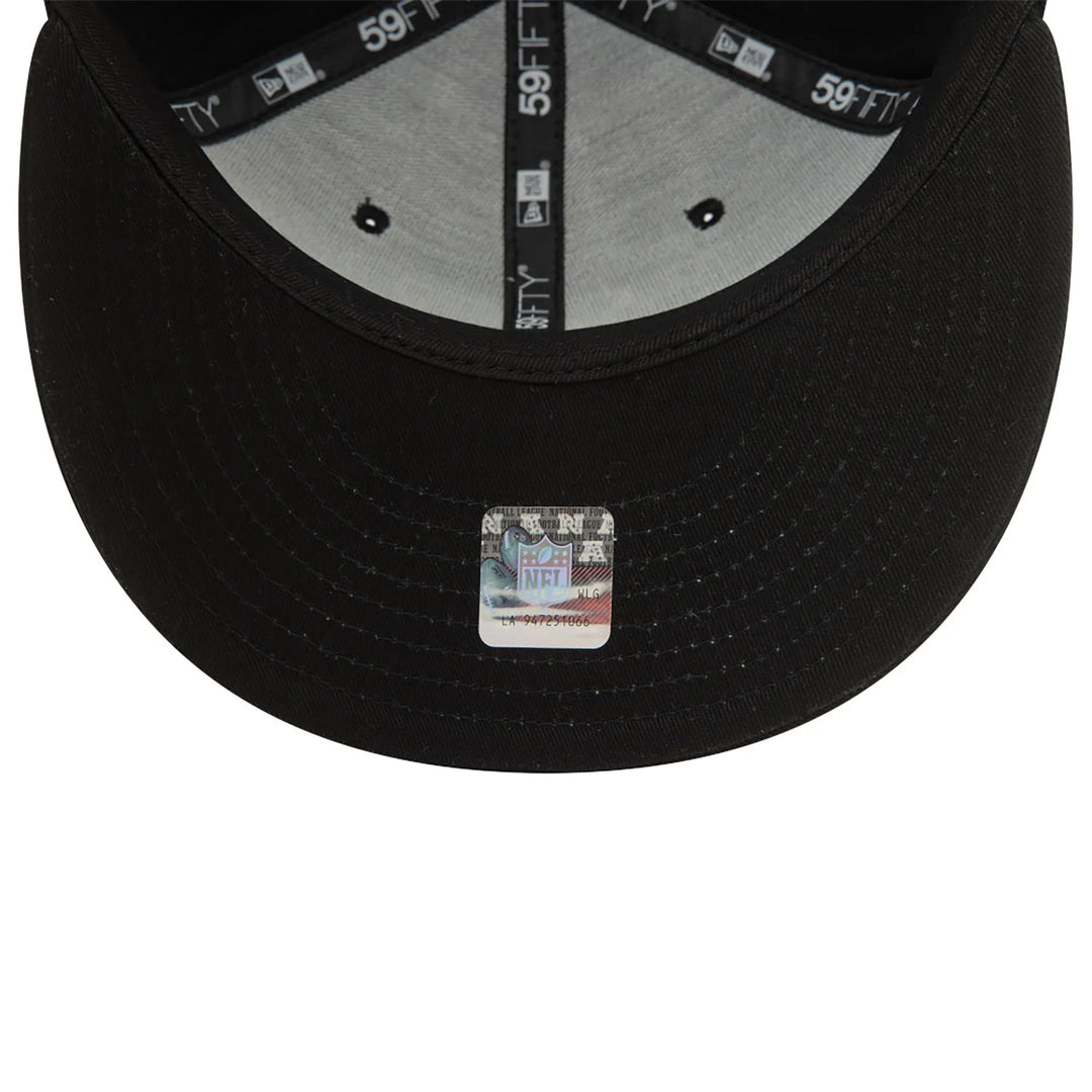 New Era NFL Official Team Colours 59Fifty LV Raiders black - Shop-Tetuan