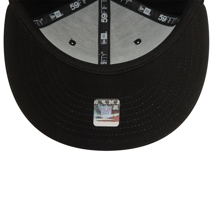 New Era NFL Official Team Colours 59Fifty LV Raiders black - Shop-Tetuan