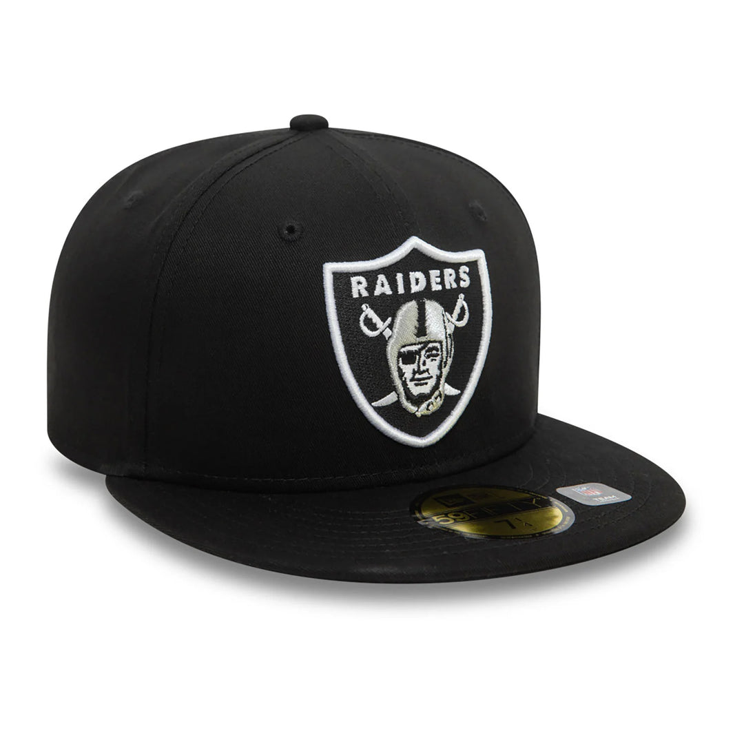 New Era NFL Official Team Colours 59Fifty LV Raiders black - Shop-Tetuan