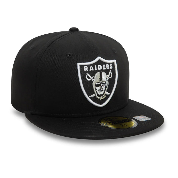 New Era NFL Official Team Colours 59Fifty LV Raiders black - Shop-Tetuan