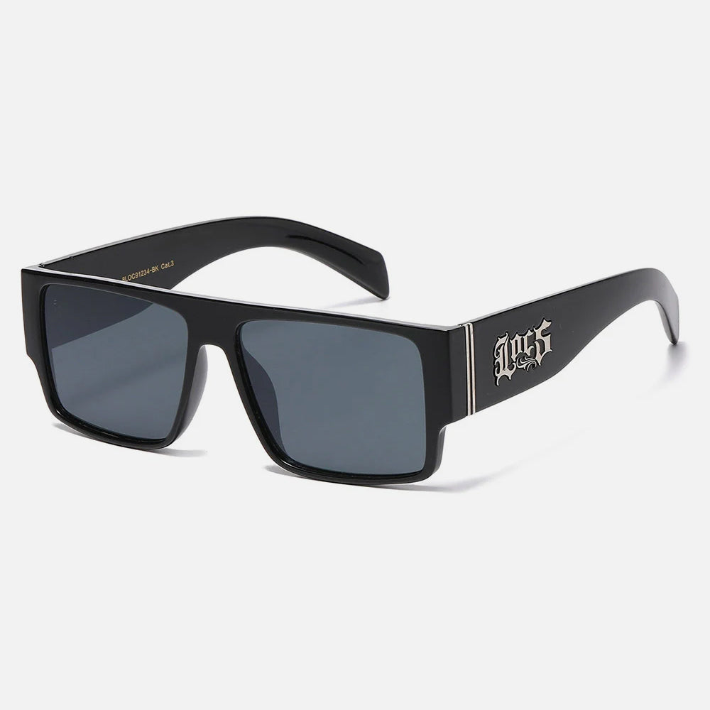 Locs Flat Top Sunglasses black - Shop-Tetuan