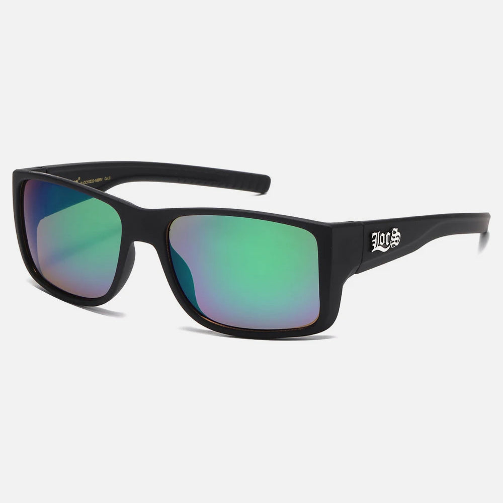 Locs Classic Sunglasses black/purple-green - Shop-Tetuan