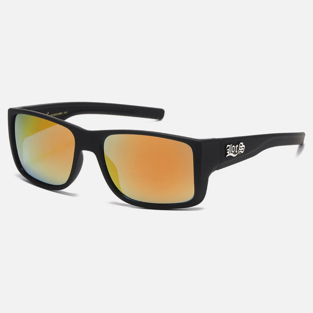 Locs Classic Sunglasses black/yellow - Shop-Tetuan