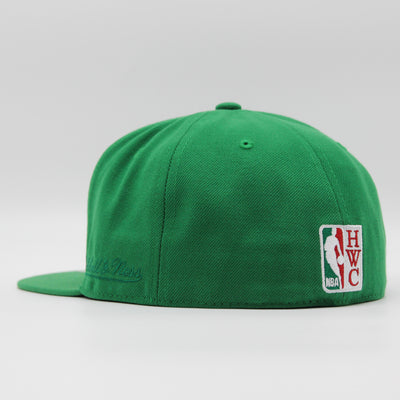Mitchell & Ness Logo History fitted HWC M Bucks green