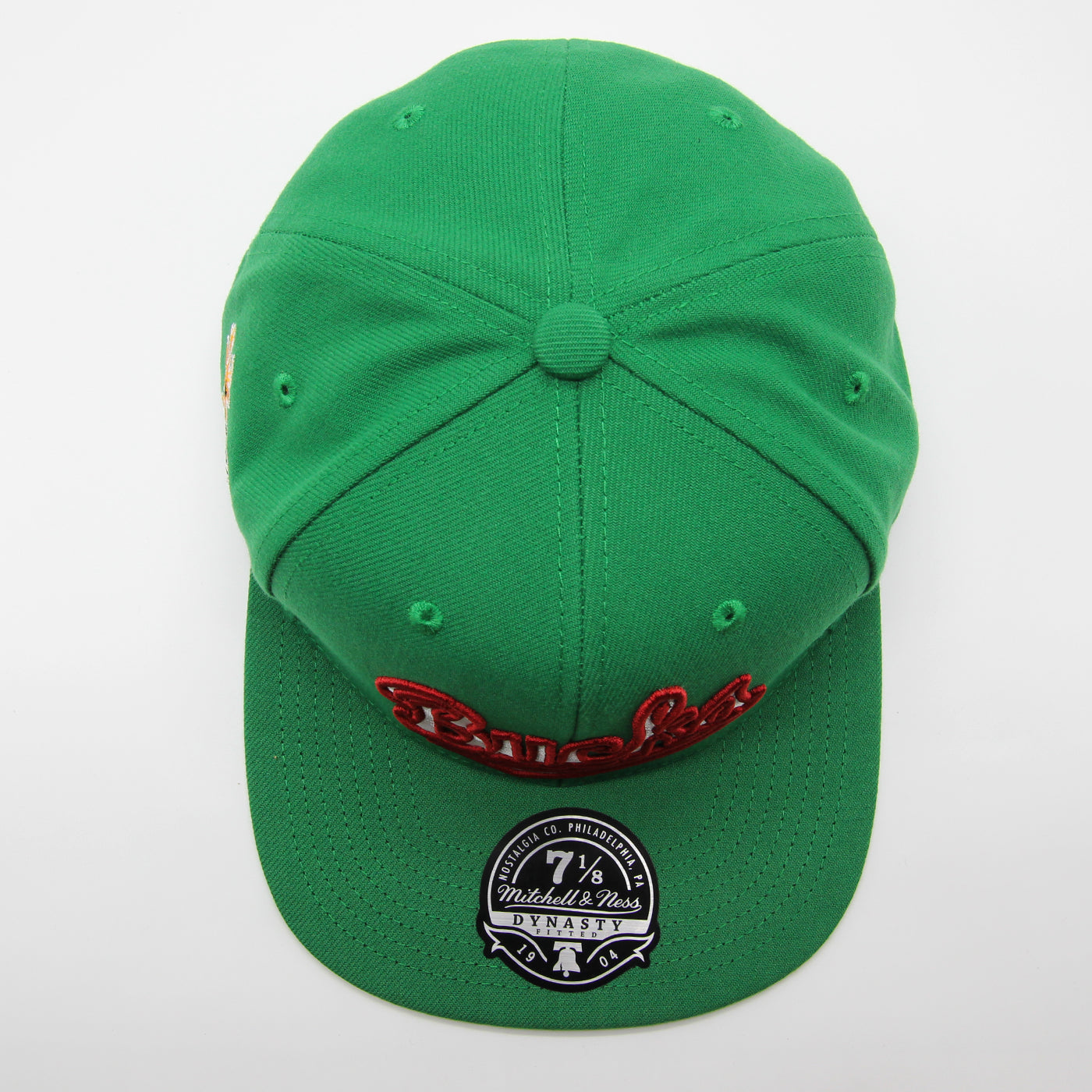 Mitchell & Ness Logo History fitted HWC M Bucks green