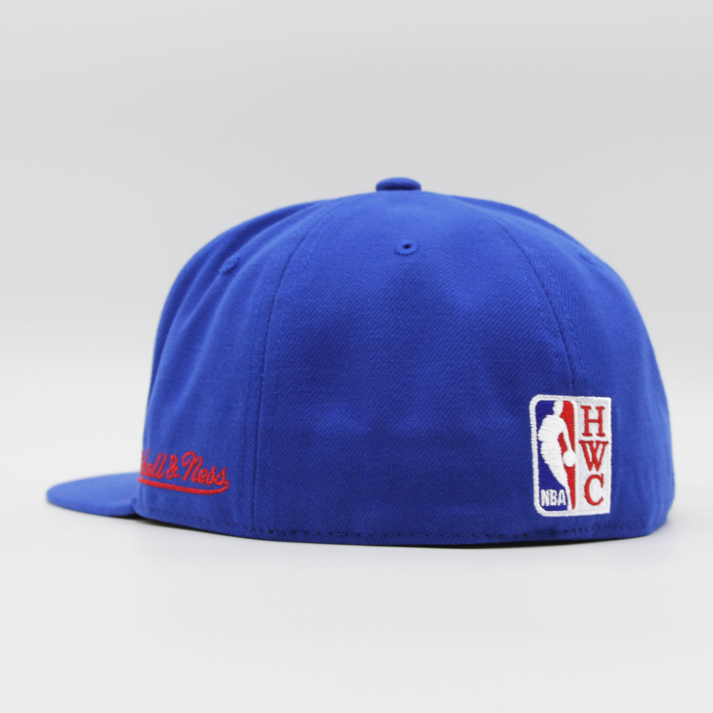 Mitchell & Ness Logo History fitted HWC D Nuggets blue