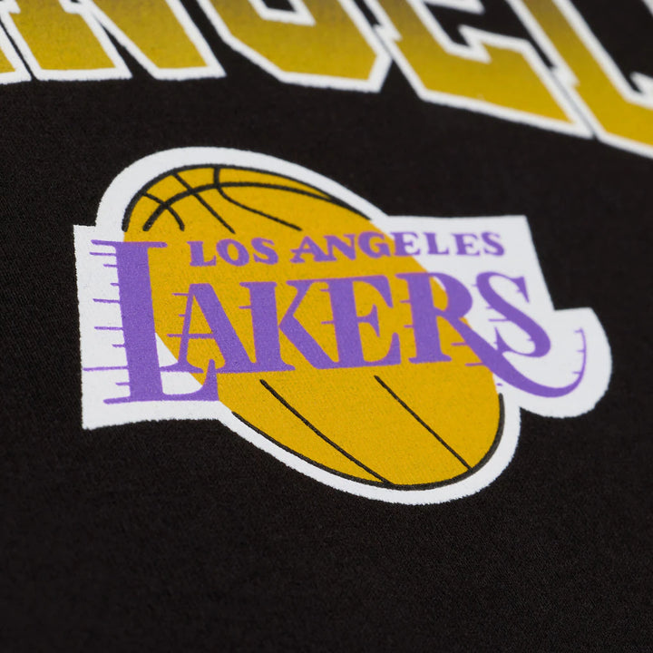 Mitchell &amp; Ness NBA Quiet Blaze  Arch tee LA Lakers black - Shop-Tetuan