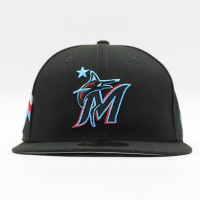 New Era MLB All Star Game Workout 59Fifty M Marlins black