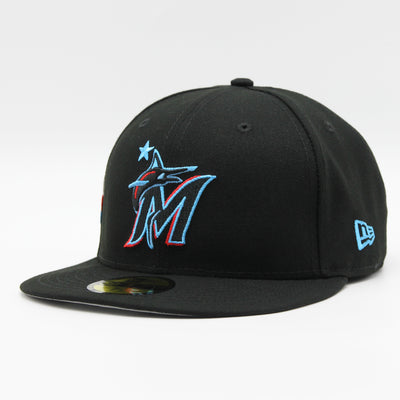 New Era MLB All Star Game Workout 59Fifty M Marlins black - Shop-Tetuan