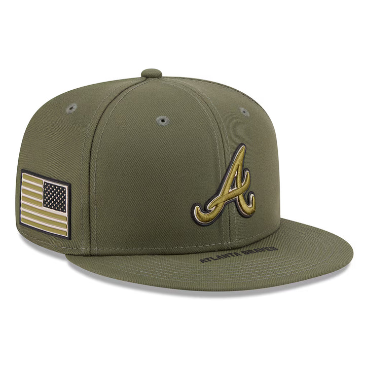 New Era Armed Forces Day 2026 9Fifty A Braves olive - Shop-Tetuan