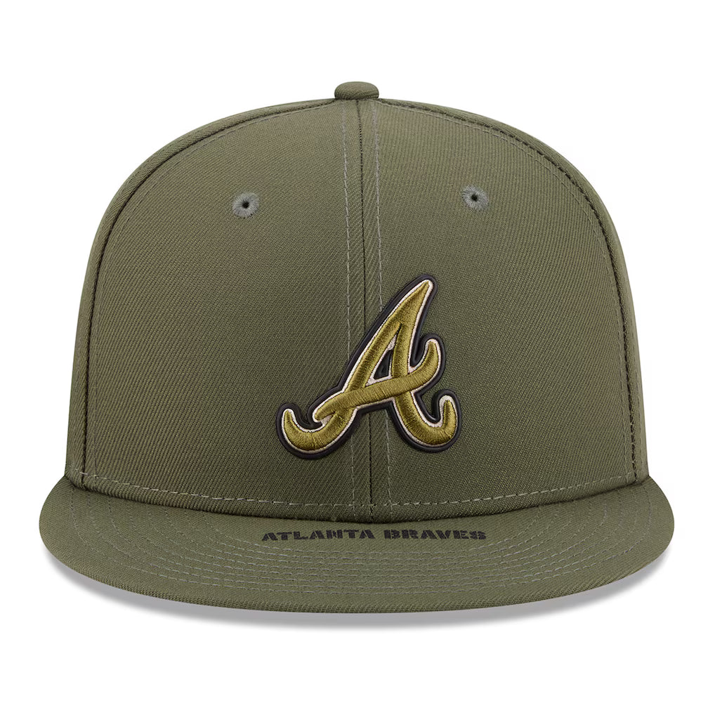 New Era Armed Forces Day 2026 9Fifty A Braves olive - Shop-Tetuan