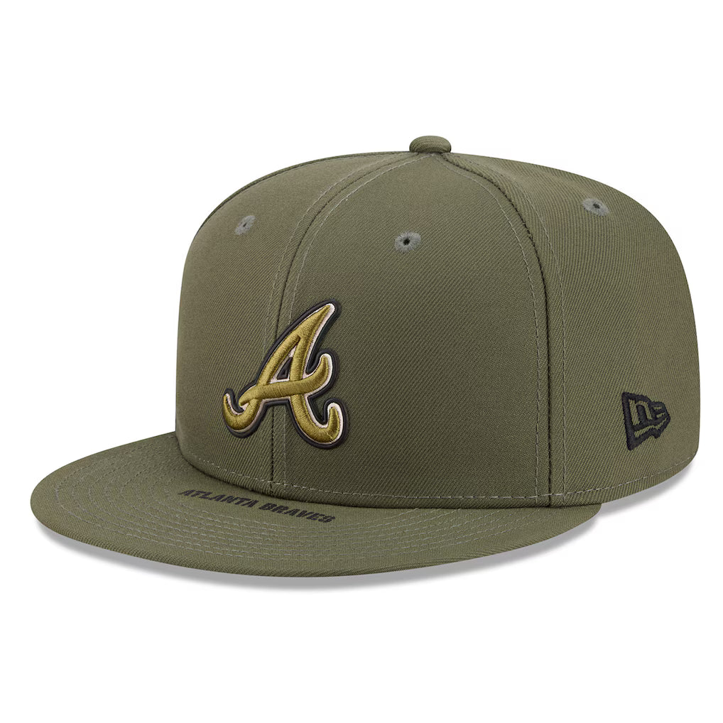 New Era Armed Forces Day 2026 9Fifty A Braves olive - Shop-Tetuan