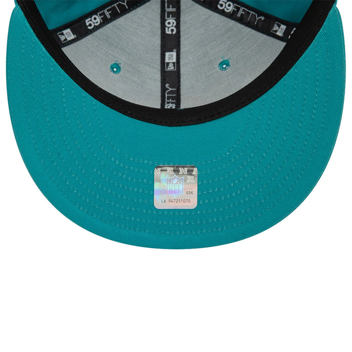 New Era NFL Official Team Colours 59Fifty M Dolphins turquoise - Shop-Tetuan