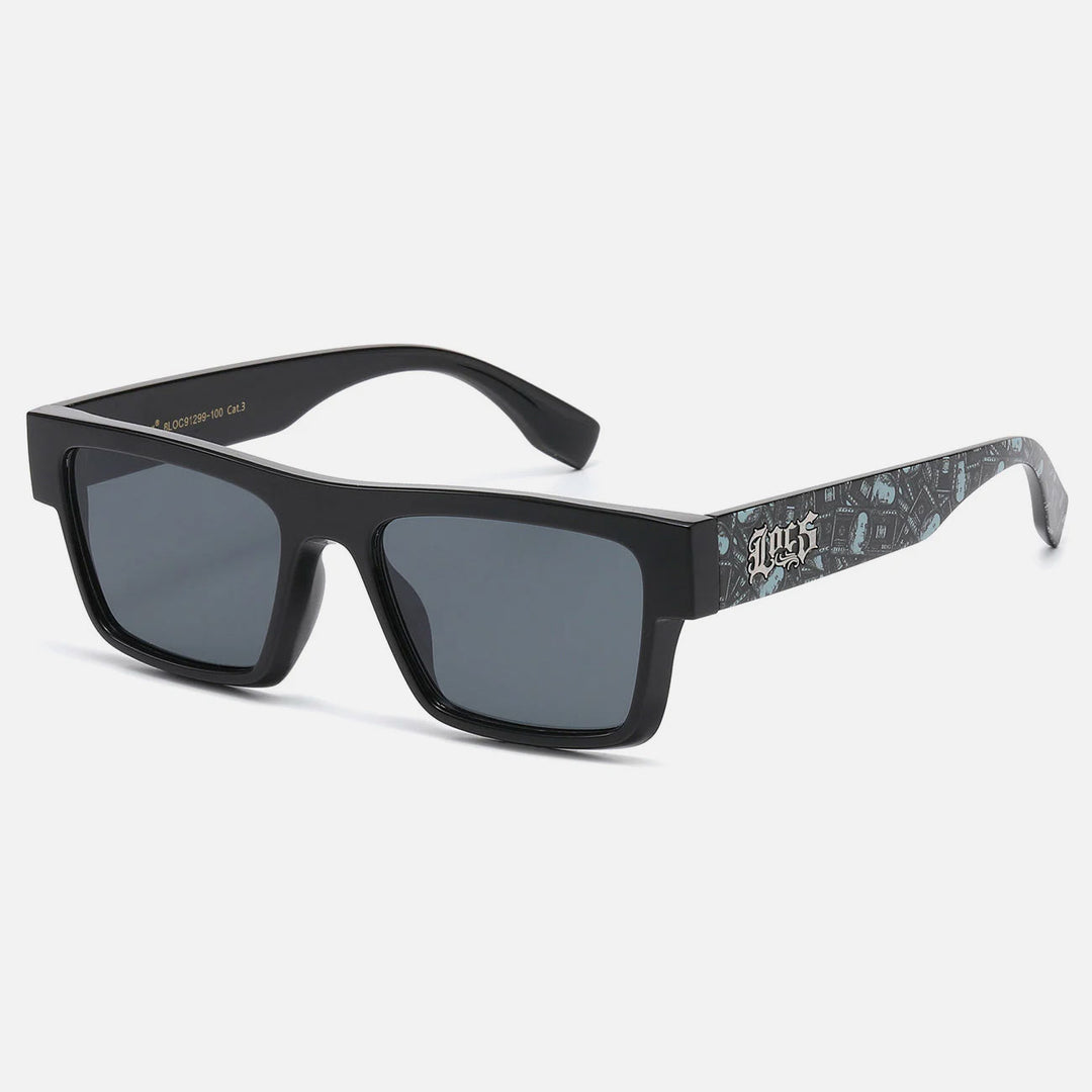 Locs Gangster $100 Print Sunglasses black/silver - Shop-Tetuan