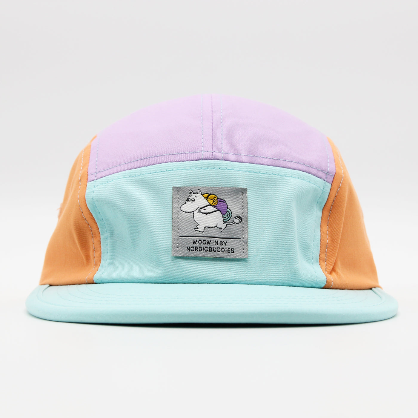 Moomin Muumipeikko 5-Panel Retro cap mint/lilac/orange - Shop-Tetuan