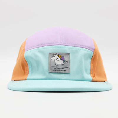 Moomin Muumipeikko 5-Panel Retro cap mint/lilac/orange
