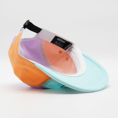 Moomin Muumipeikko 5-Panel Retro cap mint/lilac/orange