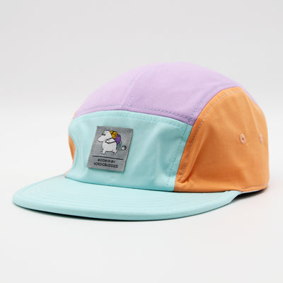 Moomin Muumipeikko 5-Panel Retro cap mint/lilac/orange - Shop-Tetuan