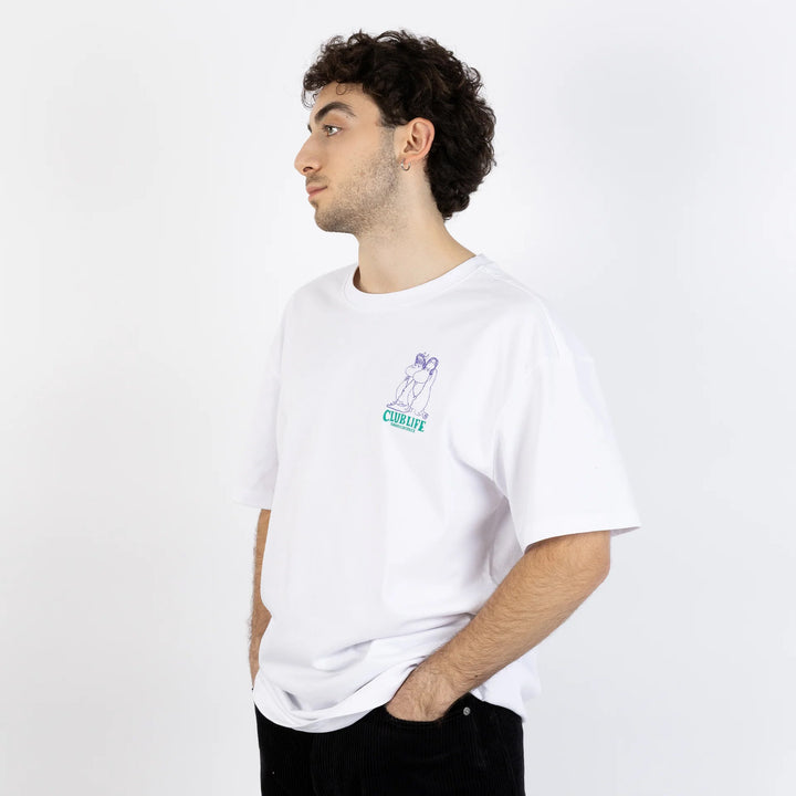 Moomin Muumi Club Life tee white - Shop-Tetuan