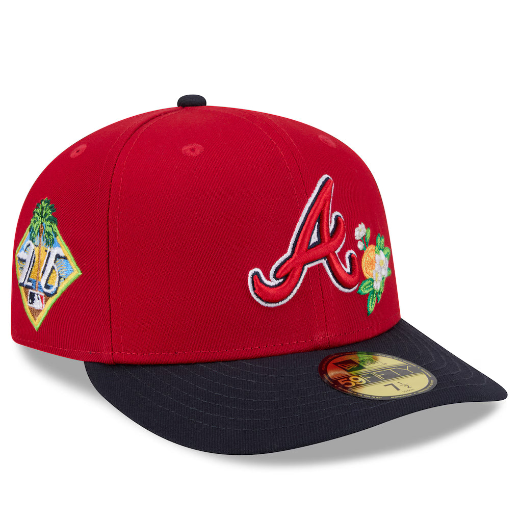 New Era MLB Spring Training 59Fifty A Braves red/navy - Shop-Tetuan