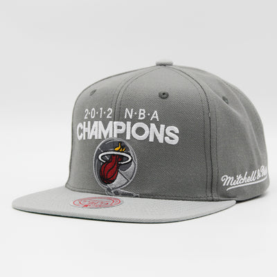 Mitchell & Ness NBA 12 Champs snapback HWC M Heat black/grey