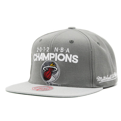Mitchell & Ness NBA 12 Champs snapback HWC M Heat black/grey
