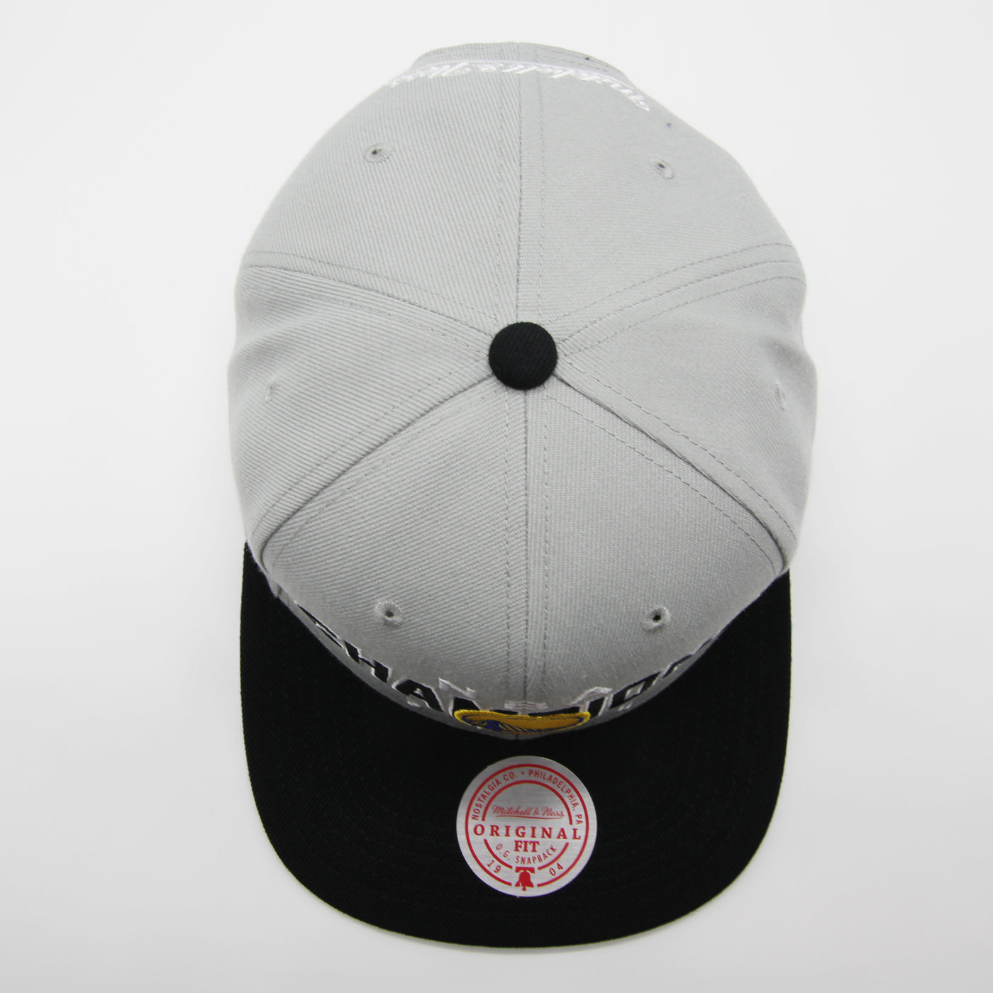 Mitchell & Ness NBA Champs snapback HWC GS Warriors grey/black