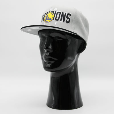 Mitchell & Ness NBA Champs snapback HWC GS Warriors grey/black