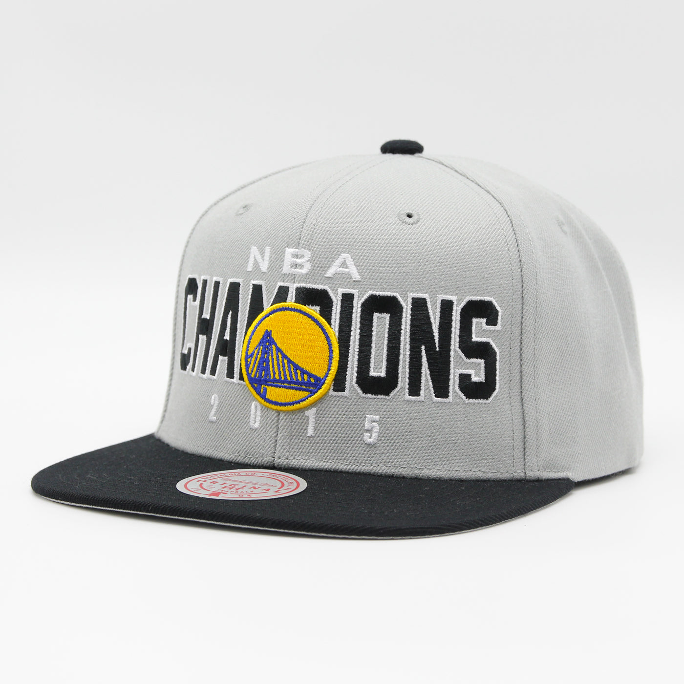 Mitchell & Ness NBA Champs snapback HWC GS Warriors grey/black - Shop-Tetuan