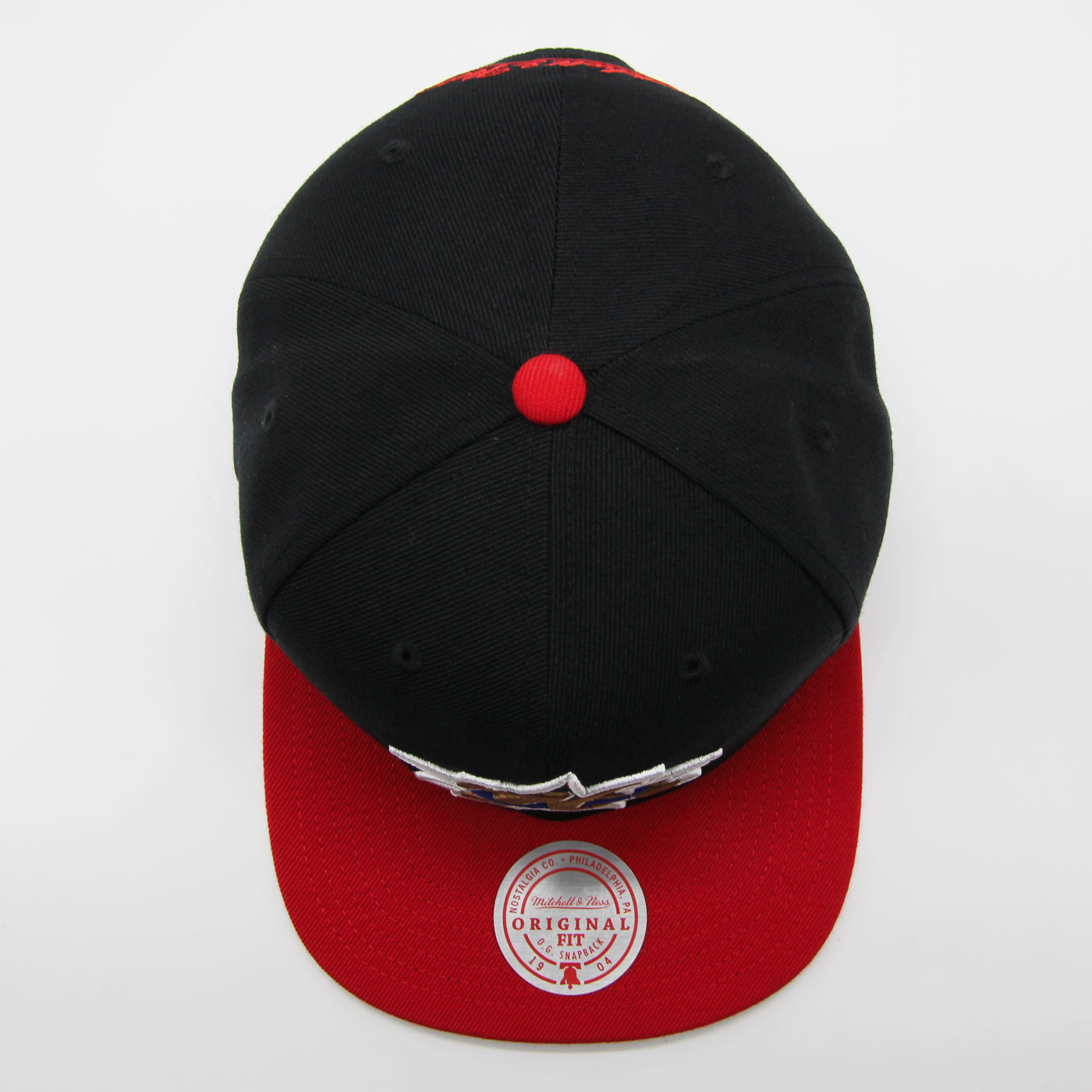 Mitchell & Ness NBA Team 2 Tone 2.0 Snapback 76ers black/red