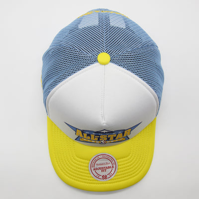 Mitchell & Ness Party Time trucker HWC D Nuggets white/blue