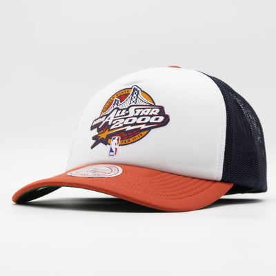 Mitchell & Ness Party Time trucker HWC GS Warriors white