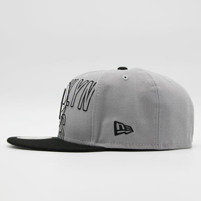 New Era NBA Draft 2023 59Fifty B Nets grey/black