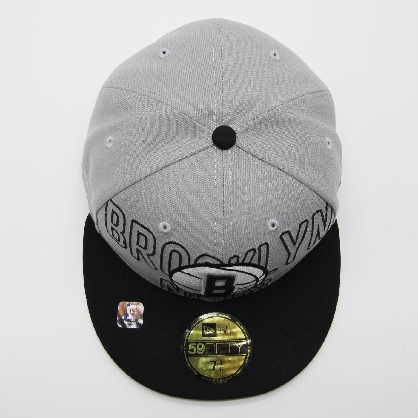 New Era NBA Draft 2023 59Fifty B Nets grey/black - Shop-Tetuan