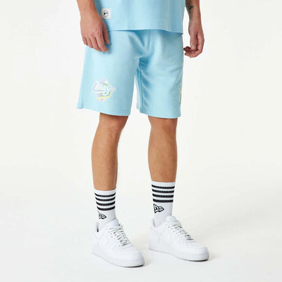 New Era New York Yankees MLB Pastel Blue Shorts