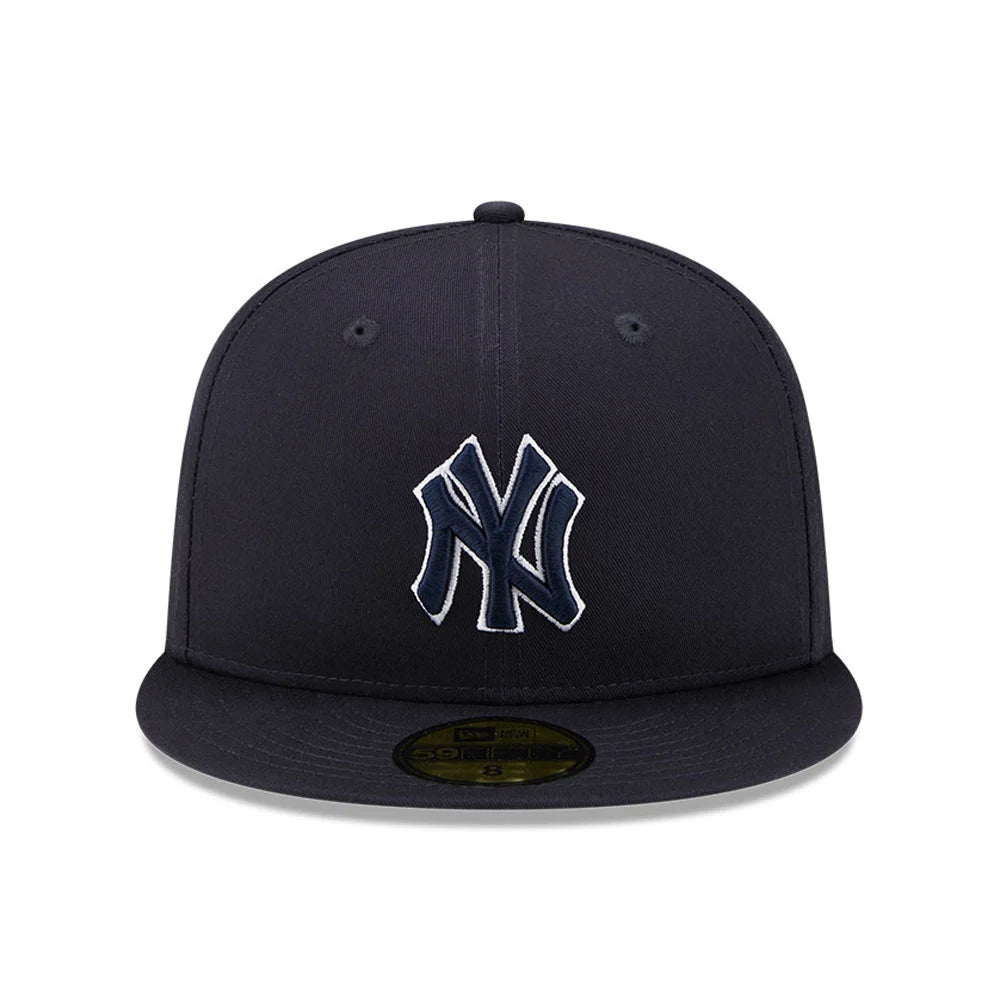 New Era Team Outline 59Fifty NY Yankees navy