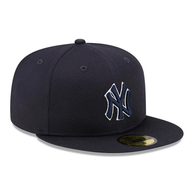 New Era Team Outline 59Fifty NY Yankees navy