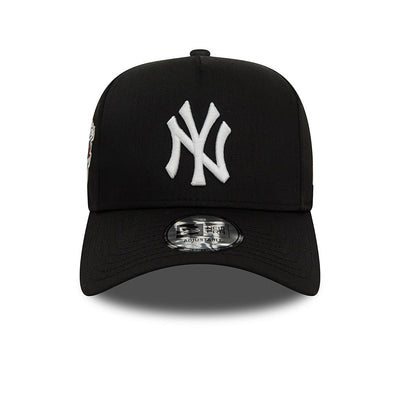 New Era World Series Patch 9Forty A-Frame cap NY Yankees black