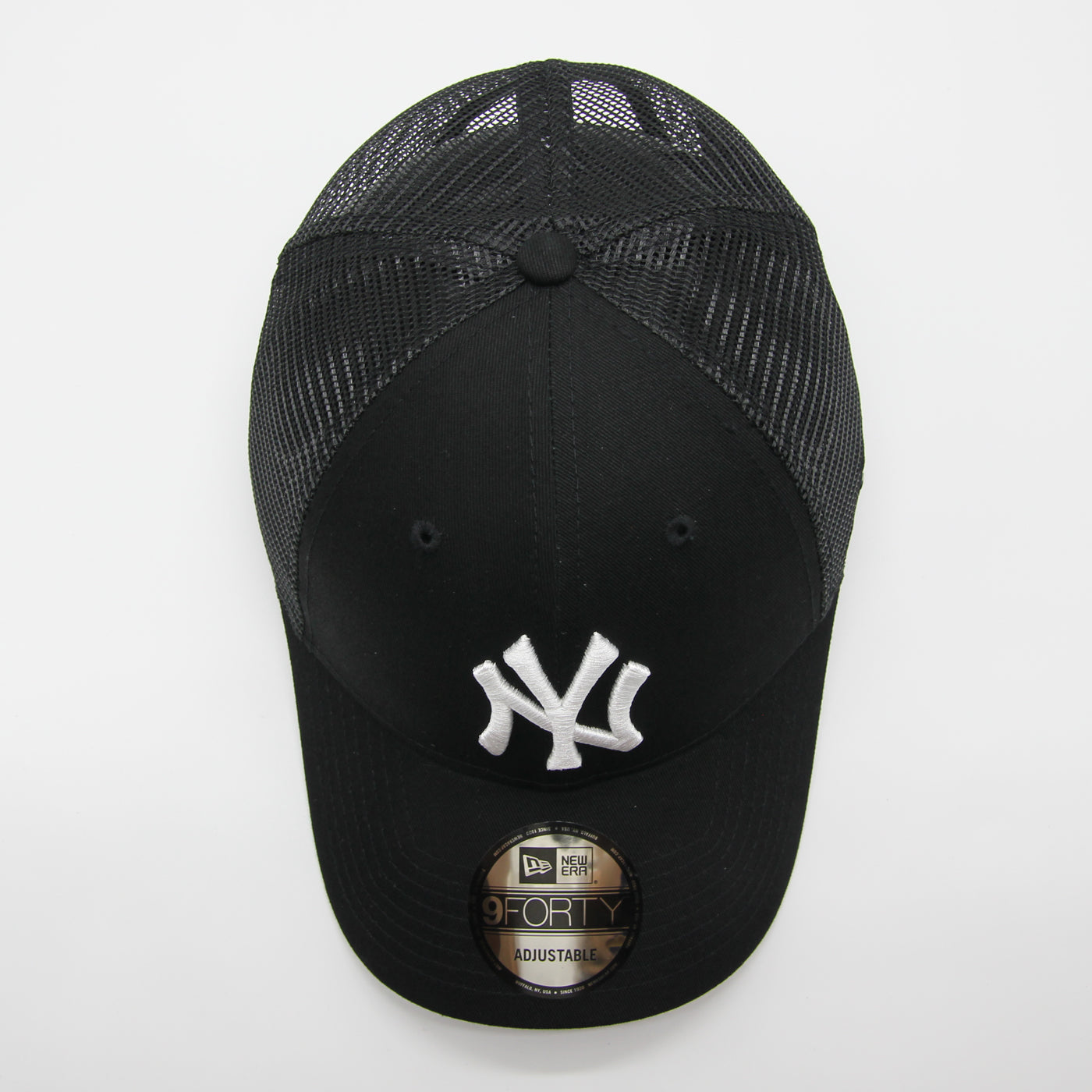 New Era Home Field 9Forty Trucker NY Yankees black