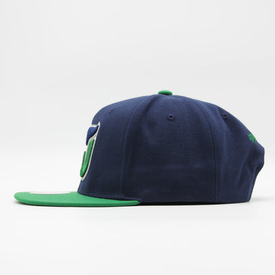 Mitchell & Ness Team 2 Tone 2.0 snapback H Whalers black/green - Shop-Tetuan