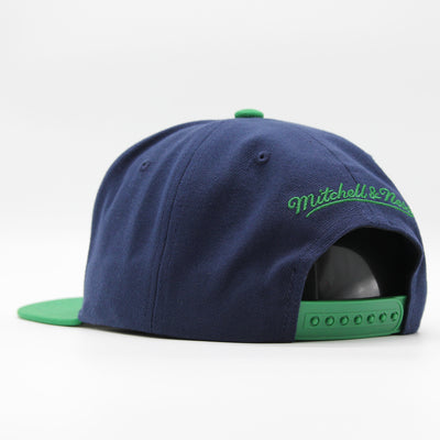 Mitchell & Ness Team 2 Tone 2.0 snapback H Whalers black/green
