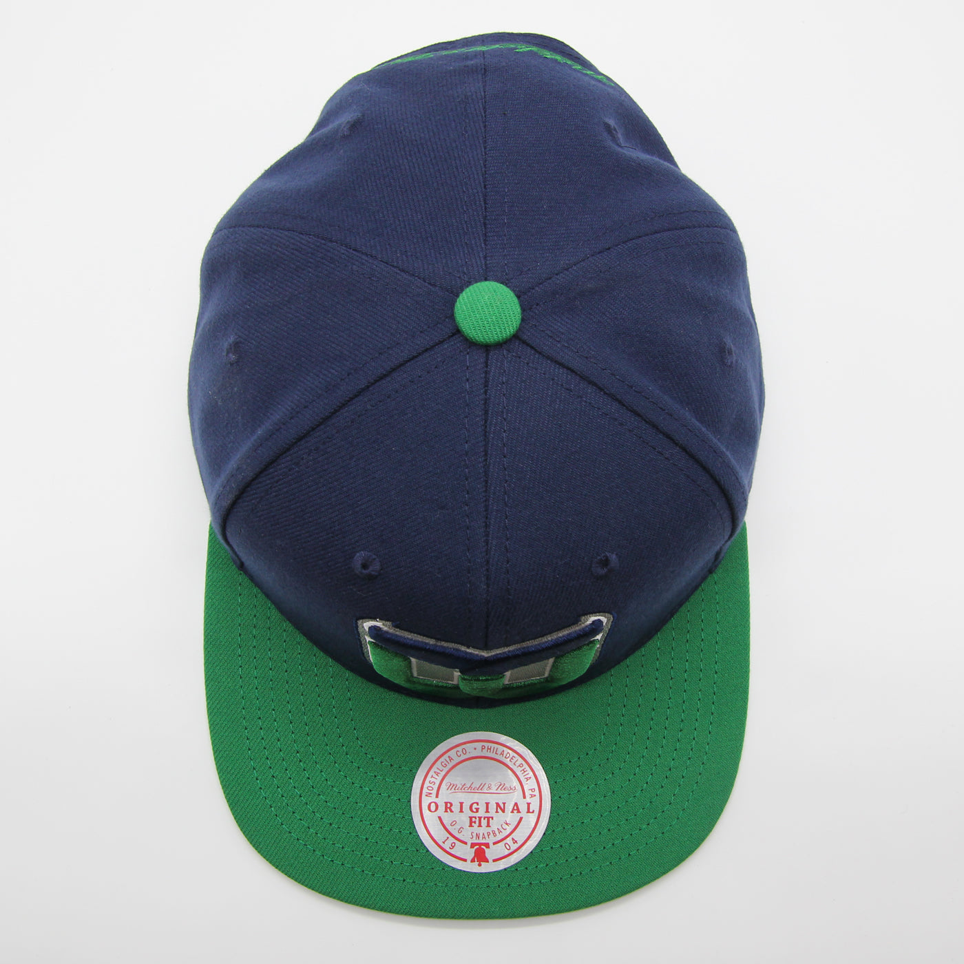 Mitchell & Ness Team 2 Tone 2.0 snapback H Whalers black/green