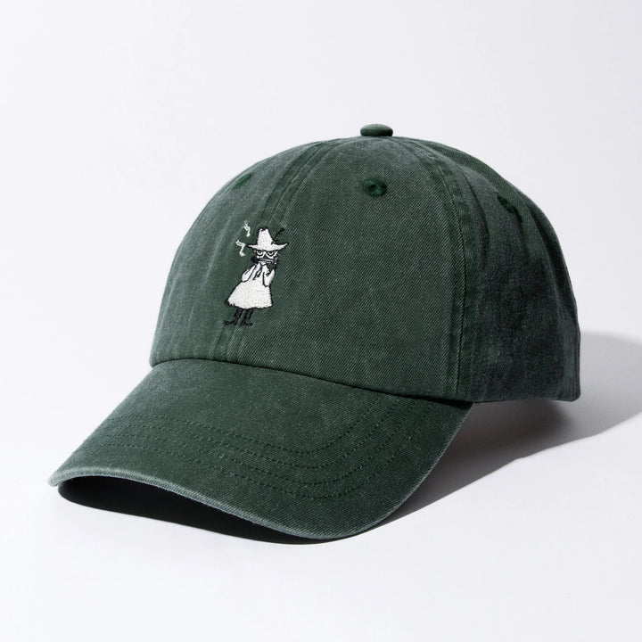 Moomin Nuuskamuikkunen Novels Denim dad cap green