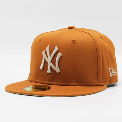 New Era League Essential 59Fifty NY Yankees brown - Shop-Tetuan