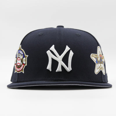 New Era Cooperstown Multi Patch 59Fifty NY Yankees navy