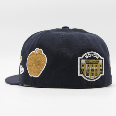 New Era Cooperstown Multi Patch 59Fifty NY Yankees navy