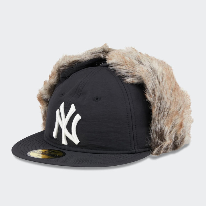 New Era Winter DogEar Retro Crown 59Fifty NY Yankees black