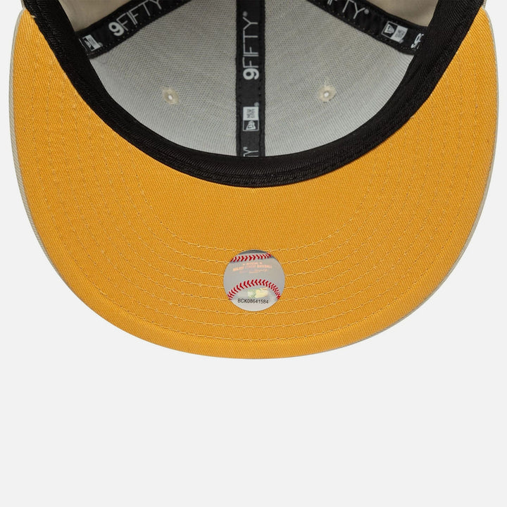 New Era MLB Floral 9Fifty NY Yankees stone