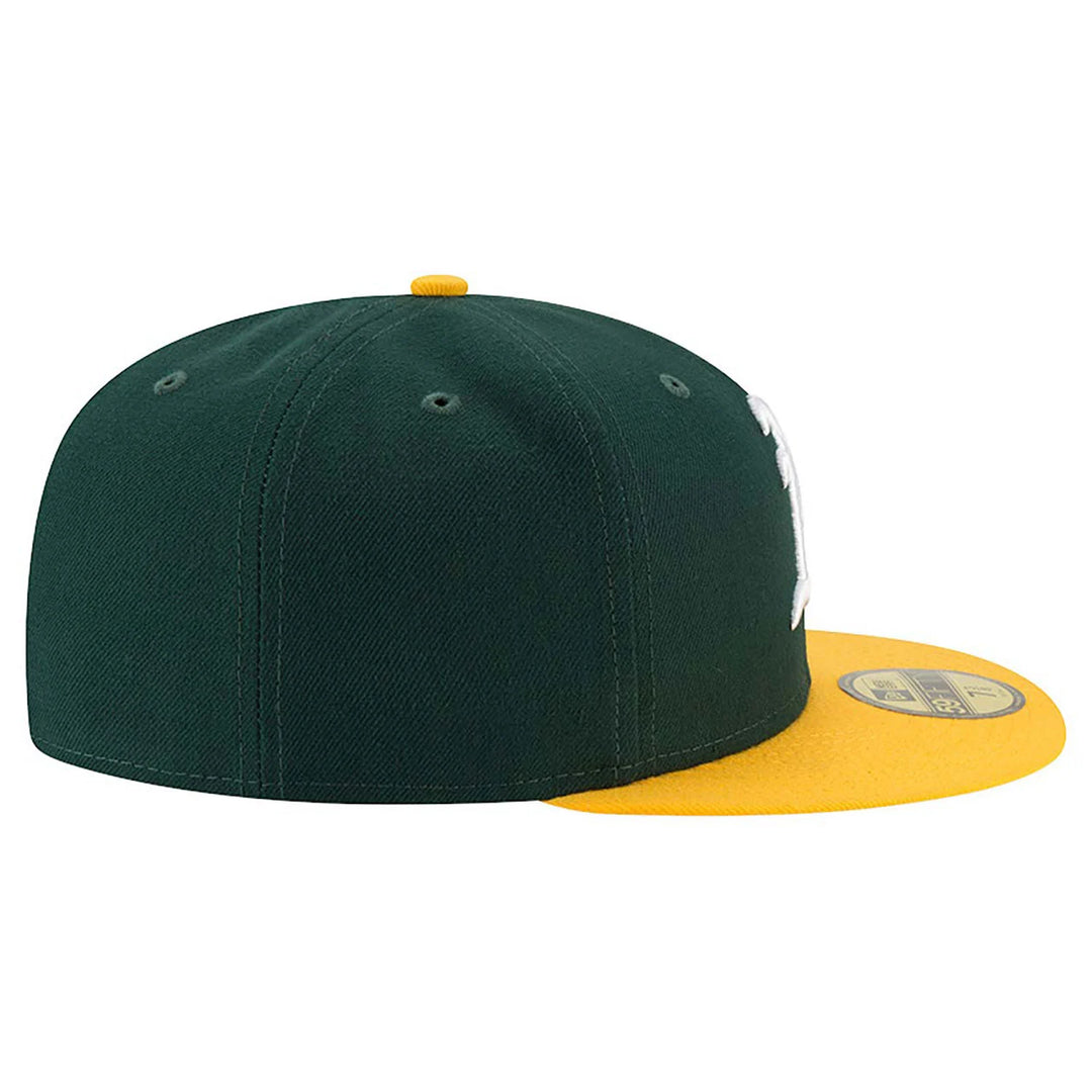 New Era MLB 59Fifty O Athletics green/yellow - Shop-Tetuan