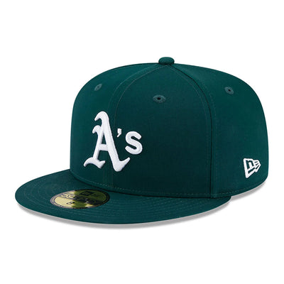 New Era Team Side Patch 59Fifty O Athletics dark green